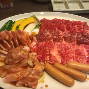 打ち上げは恒例の焼肉