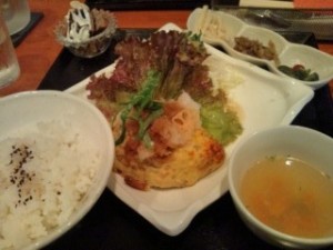 お昼のまんぷくごはんプレート
