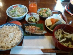 ソテイ(粗食定食)